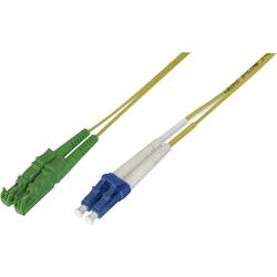 Digitus AL-9E2000LC-01I optické vlákno optické vlákno kabel [1x zástrčka E2000®/APC 8° - 1x zástrčka LC] 9/125 µ Singlemode OS2 1.00 m