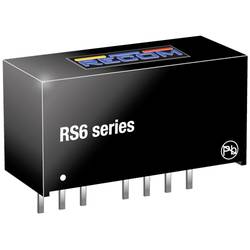RECOM RS6-2412D DC/DC měnič napětí do DPS 250 mA 6 W Počet výstupů: 2 x Obsahuje 1 ks