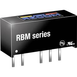 RECOM RBM-0512D DC/DC měnič napětí do DPS 41 mA 1 W Počet výstupů: 2 x Obsah 1 ks