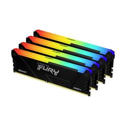 Kingston Beast RGB Modul RAM pro PC DDR4 32 GB 4 x 8 GB 3600 MHz 288pin DIMM KF436C17BB2AK4/32