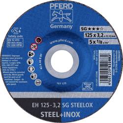 PFERD EH 125-3,2 SG STEELOX 61333432 řezný kotouč lomený 125 mm 25 ks nerezová ocel, ocel