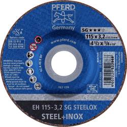 PFERD EH 115-3,2 SG STEELOX 61332432 řezný kotouč lomený 115 mm 25 ks nerezová ocel, ocel