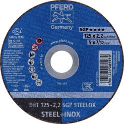 PFERD EHT 125-2,2 SGP STEELOX 61331622 řezný kotouč rovný 125 mm 25 ks nerezová ocel, ocel