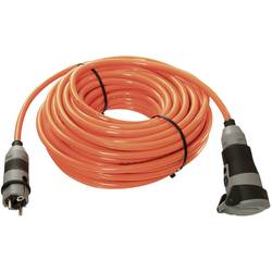 AS Schwabe 62262 napájecí prodlužovací kabel 16 A oranžová 10.00 m H07BQ-F 3G 2,5 mm²