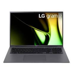 LG Electronics notebook gram 17 17Z90S-G.AP56G 43.2 cm (17 palec) Intel® Core™ Ultra 55-125H8 GB RAM512 GB SSD;Intel Arc™Win 11 Pro;šedá17Z90S-G.AP56G