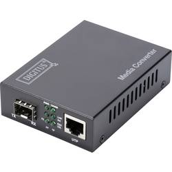 Digitus DN-82211 1 SFP, GBIC, LAN, LAN 10/100/1000 MBit/s, SFP konvertor médií 1 / 10 GBit/s