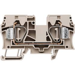 Z-series, Feed-through terminal, Rated cross-section: 16 mm², Tension clamp connection, Clamped, Wemid, Blue, Busbar ZDU 16 BL 1745240000-25 Weidmüller 25