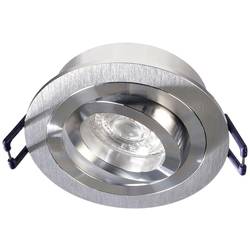 Deko Light Einbauring 80 GU5.3 110222 kroužek pro stropní montáž LED, halogenová žárovka GU5.3, MR 16 35 W stříbrná