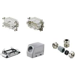RockStar® HDC kits-Heavy Duty Connectors, Kit, HE, Size: 4, Poles: 1, Screw connection, 500 V, 16 A, diecast aluminium, PG