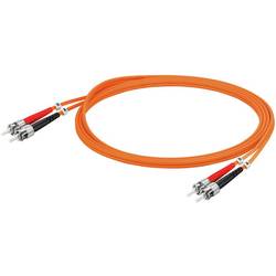 Weidmüller 1433990020 optické vlákno optické vlákno kabel [1x ST zástrčka - 1x ST zástrčka] 50/125 µ Multimode OM2 2.00 m