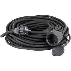 AS Schwabe 60340 napájecí prodlužovací kabel 16 A černá 50.00 m H07RN-F 3G 1,5 mm²