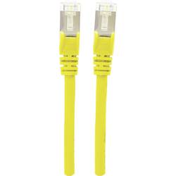 Intellinet 350488 RJ45 síťové kabely, propojovací kabely CAT 6A S/FTP 1.50 m žlutá fóliové stínění, stínění pletivem, bez halogenů 1 ks