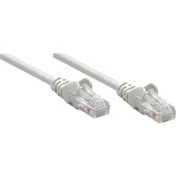 Intellinet 736992 RJ45 síťové kabely, propojovací kabely CAT 6A S/FTP 0.25 m šedá jednoduché stínění, kompletní stínění, bez halogenů 1 ks