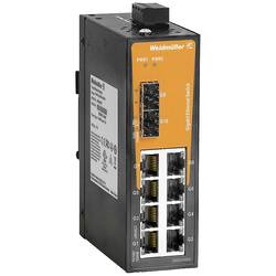 Weidmüller IE-SW-EL10-8GT-2GESFP průmyslový ethernetový switch, 10 / 100 / 1000 MBit/s