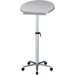 Maul stůl práci ve stoje Stehpult šedá 9304182 Barva stolní desky: šedá výškově nastavitelné, pojízdný max. výška: 120 cm
