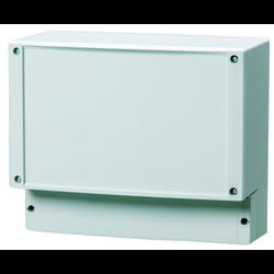 Fibox PC 25/22-FC3 skřínka na stěnu 257 x 219 x 135 polykarbonát šedobílá (RAL 7035) 1 ks