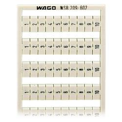 WAGO 209-602 popisné karty Otisk (Kabelový značkovač): 1 - 10 5 ks