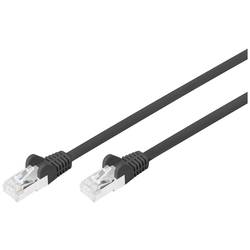 Digitus DB-160144-100-S RJ45 síťové kabely, propojovací kabely CAT 6 S/FTP 10.00 m černá 1 ks