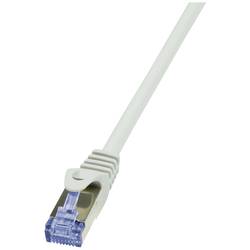 LogiLink CQ3132S RJ45 síťové kabely, propojovací kabely CAT 6A S/FTP 40 m šedá s ochranou, samozhášecí, kompletní stínění, bez halogenů, párové stínění 1 ks