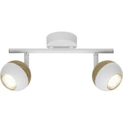 Brilliant Scan G59413/75 stropní lampa LED GU10 6 W bílá, dřevo (světlé)