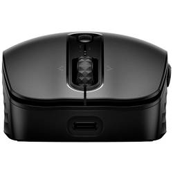 HP 690 drátová myš bezdrátový černá 7 tlačítko 4000 dpi nabíjecí, bezdrátové nabíjení