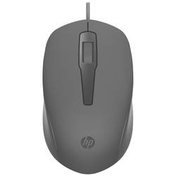 HP 150 drátová myš kabelový optická černá 3 tlačítko 1600 dpi