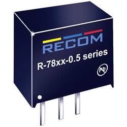 RECOM R-781.8-0.5 DC/DC měnič napětí 1.80 V 0.5 A 0.9 W Obsah 1 ks