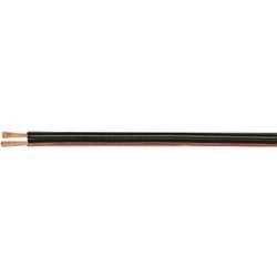 Helukabel 40023 reproduktorový kabel 2 x 0.50 mm² černá, červená metrové zboží