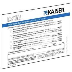 Kaiser Elektro 9473-91 Označovací štítek průchodky 10 ks