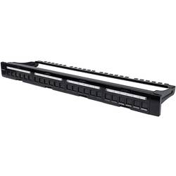 Intellinet 720427 24 portů síťový patch panel 483 mm (19) nevybavený specifikací 1 U černá neosazený