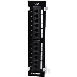 Intellinet 162470 12 portů síťový patch panel 254 mm (10) CAT 5e 1 U černá neosazený