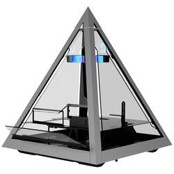 AZZA Pyramid 804 tower PC skříň černá, šedá, transparentní