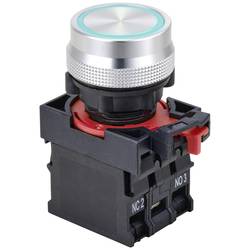 TRU COMPONENTS ONPOW26-11E/B/12V, TC-10091048 tlačítkový spínač, 22 mm, 250 V, 5 A, 1 ks