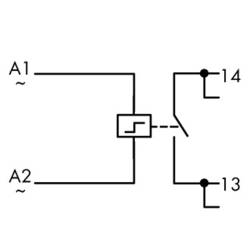 WAGO 789-570 průmyslové relé Jmenovité napětí: 230 V/AC Spínací proud (max.): 16 A 1 spínací kontakt 1 ks