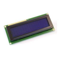Display Elektronik LCD displej černá, bílá modrá (š x v x h) 100 x 42 x 12.6 mm DEM16214SBH-PW-N