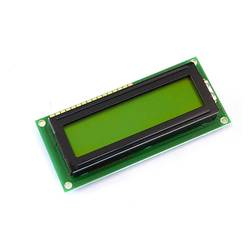 Display Elektronik LCD displej černá žlutozelená (š x v x h) 80 x 36 x 12.4 mm DEM16102SYH-LY
