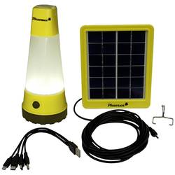 Phaesun solární stolní lampa Solar Lightkit Sun Shine 350115 LED 1.2 W, 1 W RGB žlutá, černá