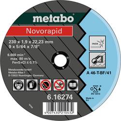 Metabo 616273000 řezný kotouč rovný 25 ks