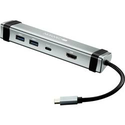 Canyon DS-3 4 porty USB-C® (USB 3.1) Multiport hub šedá