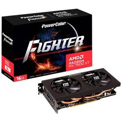 Powercolor grafická karta AMD Radeon RX 7600 XT Fighter 16 GB GDDR6-RAM PCIe x16 HDMI™, DisplayPort