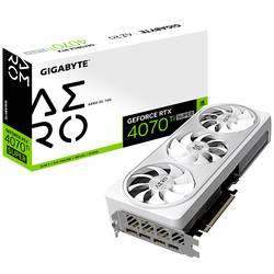 Gigabyte grafická karta Nvidia GeForce RTX 4070 Ti Super AERO OC 16 GB GDDR6X-RAM PCIe x16 HDMI™, DisplayPort přetaktovaná