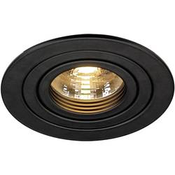 SLV 113490 New Tria vestavný kroužek, halogenová žárovka, GU10, 50 W, černá