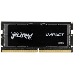 Kingston FURY Impact RAM modul pro notebooky DDR5 32 GB 1 x 32 GB Bez ECC 4800 MHz 262pinový modul SO DIMM CL38 KF548S38IB-32