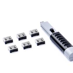 Smartkeeper zámek portu USB UL03PKBK sada 6 ks černá vč. 1 klíče UL03PKBK