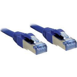 LINDY 47156 RJ45 síťové kabely, propojovací kabely CAT 6A S/FTP 30.00 m modrá s ochranou 1 ks
