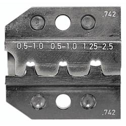 Rennsteig Werkzeuge 624 742 3 0 krimpovací nástavec neizolované ploché zástrčky 0.5 do 2.5 mm² Vhodné pro značku (kleště) Rennsteig Werkzeuge PEW 12