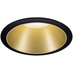 Paulmann 93403 Cole Coin vestavné svítidlo, LED, 6 W, černá, zlatá