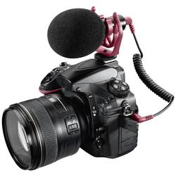 Hama nasazovací kamerový mikrofon Druh přenosu:kabelový vč. kabelu Mikrofon TRRS (konektor jack 3,5 mm) kabelový