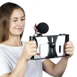 Hama nasazovací kamerový mikrofon Druh přenosu:kabelový vč. kabelu Mikrofon TRRS (konektor jack 3,5 mm) kabelový