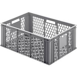 Alutec 05065 plastový box , Aufbewahrungsbox, (d x š x v) 400 x 600 x 250 mm, šedá, 1 ks
